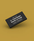 Black ID tag for LEGO Lt. Commander Georgi La Forge trek004