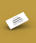 White ID tag for LEGO Counsellor Deanna Troi trek007