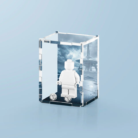 Water Planet Display Case for LEGO Minifigures