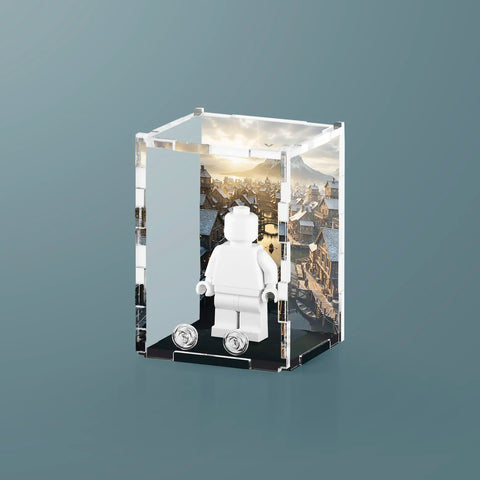 Water Town Display Case for LEGO Minifigures