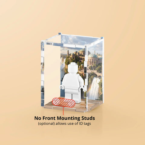 Waterfall Planet Display Case for LEGO Minifigures