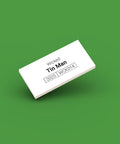 White ID tag for LEGO Tin Man wck014