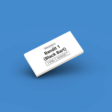 Bandit 1 Black Bart - ww007