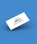 White ID tag for LEGO minifigure Indian 4 ww018