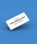 White ID tag for LEGO minifigure Indian Medicine Man ww019