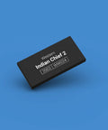Black ID tag for LEGO minifigure Chief 2 ww024