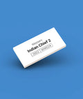 White ID tag for LEGO minifigure Chief 2 ww024